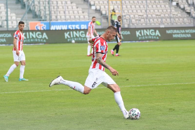Football. PKO BP Ekstraklasa. Cracovia - Jagiellonia Bialystok. 21.06.2020