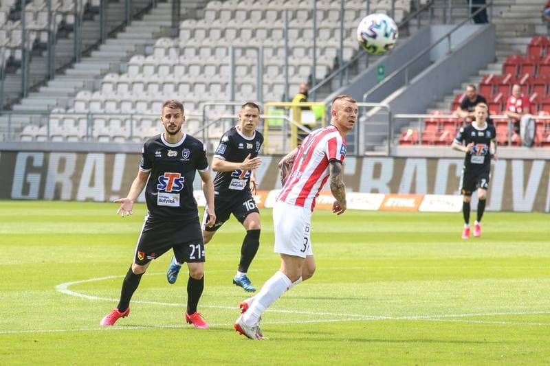 Football. PKO BP Ekstraklasa. Cracovia - Jagiellonia Bialystok. 21.06.2020