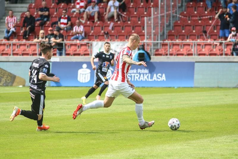 Football. PKO BP Ekstraklasa. Cracovia - Jagiellonia Bialystok. 21.06.2020