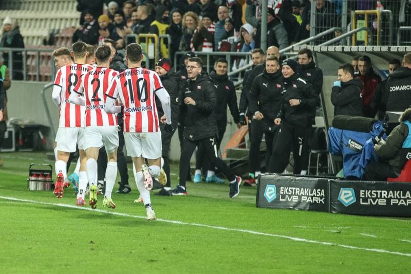 Football. PKO BP Ekstraklasa. Cracovia - Lech Poznan. 06.02.2022