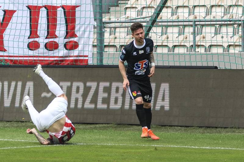 Football. PKO BP Ekstraklasa. Cracovia - Jagiellonia Bialystok. 21.06.2020