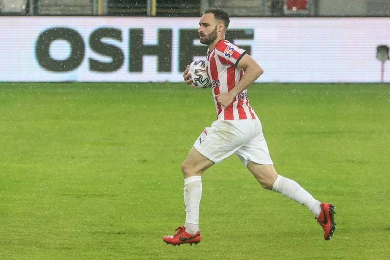 Football. PKO BP Ekstraklasa. Cracovia - Jagiellonia Bialystok. 21.06.2020