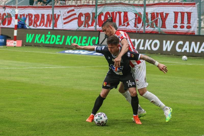 Football. PKO BP Ekstraklasa. Cracovia - Jagiellonia Bialystok. 21.06.2020