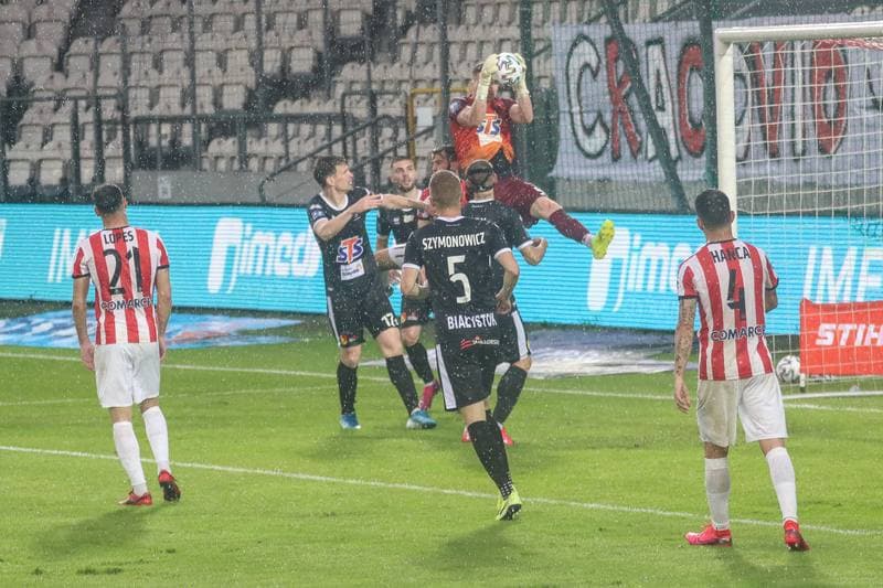 Football. PKO BP Ekstraklasa. Cracovia - Jagiellonia Bialystok. 21.06.2020