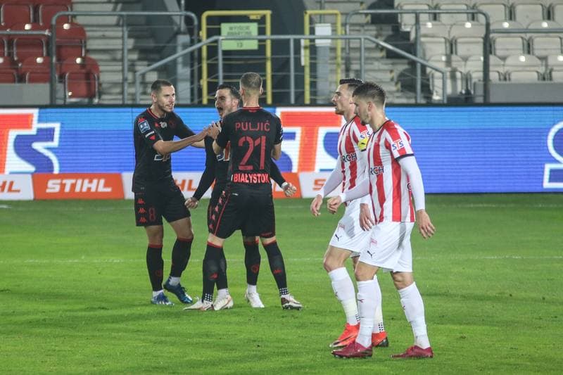 Football. PKO BP Ekstraklasa. Cracovia - Jagiellonia Bialystok. 07.11.2020
