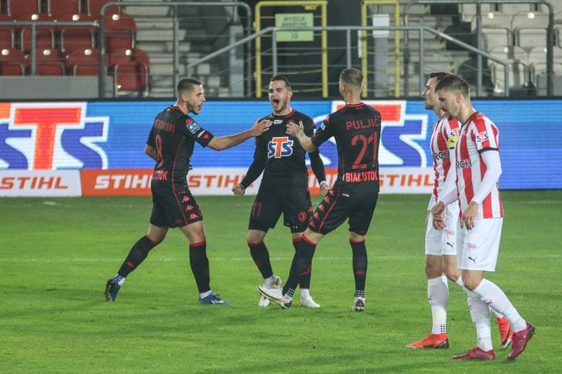 Football. PKO BP Ekstraklasa. Cracovia - Jagiellonia Bialystok. 07.11.2020