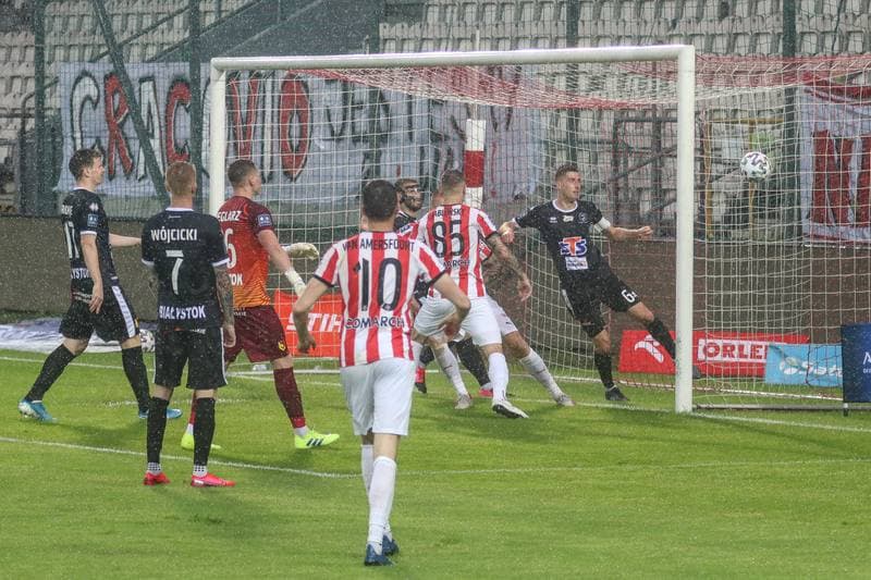 Football. PKO BP Ekstraklasa. Cracovia - Jagiellonia Bialystok. 21.06.2020