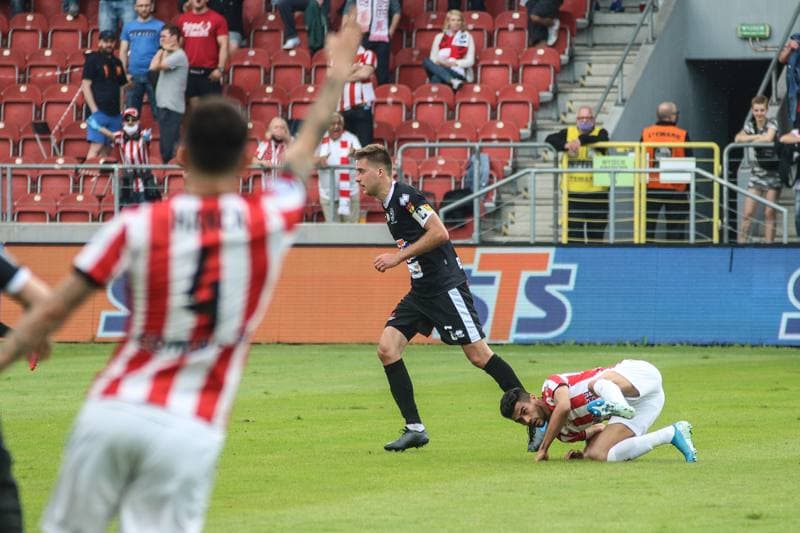Football. PKO BP Ekstraklasa. Cracovia - Jagiellonia Bialystok. 21.06.2020