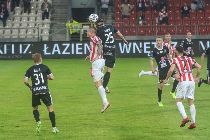 Football. PKO BP Ekstraklasa. Cracovia - Jagiellonia Bialystok. 21.06.2020