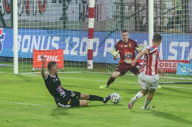 Football. PKO BP Ekstraklasa. Cracovia - Jagiellonia Bialystok. 21.06.2020