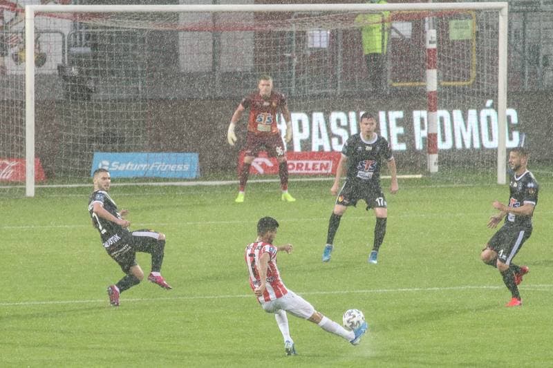 Football. PKO BP Ekstraklasa. Cracovia - Jagiellonia Bialystok. 21.06.2020
