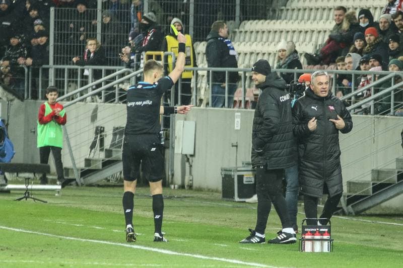 Football. PKO BP Ekstraklasa. Cracovia - Lech Poznan. 06.02.2022