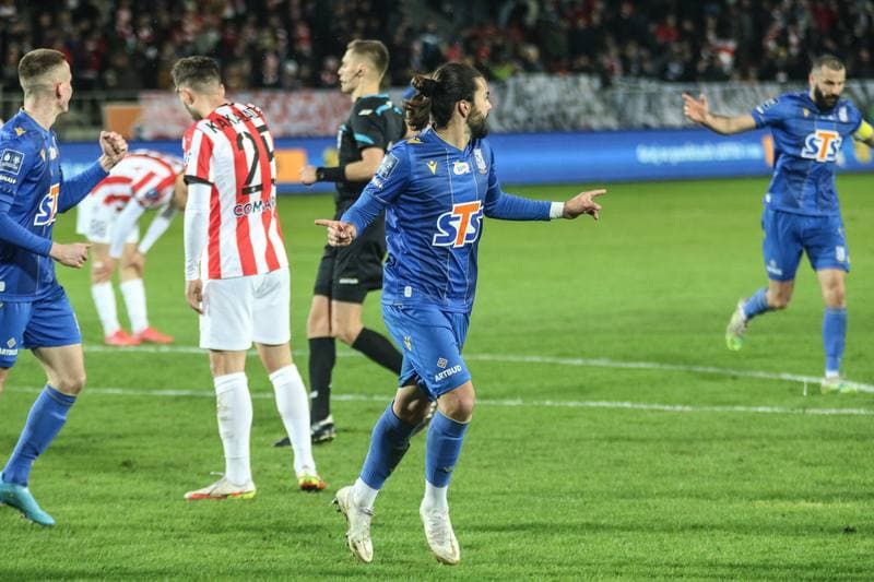 Football. PKO BP Ekstraklasa. Cracovia - Lech Poznan. 06.02.2022