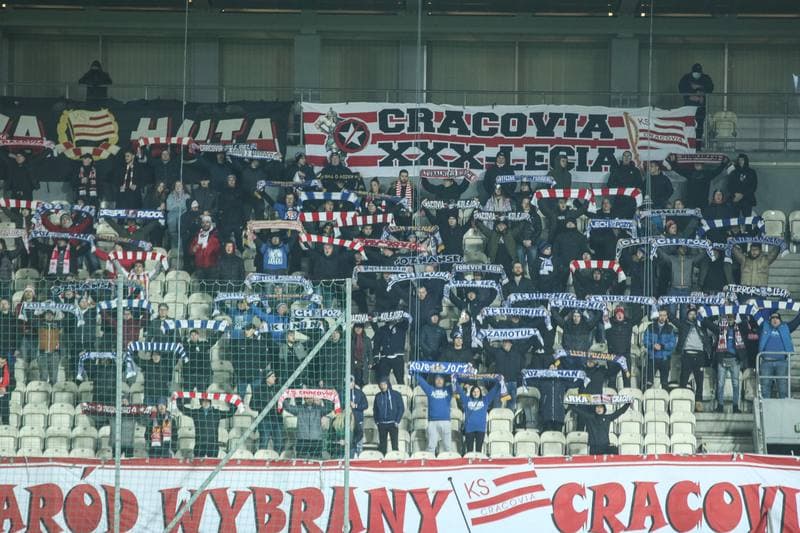 Football. PKO BP Ekstraklasa. Cracovia - Lech Poznan. 06.02.2022