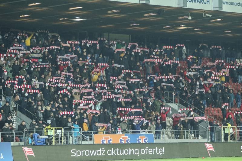 Football. PKO BP Ekstraklasa. Cracovia - Lechia Gdansk. 11.02.2022