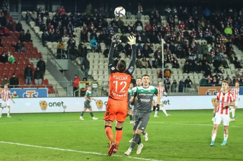 Football. PKO BP Ekstraklasa. Cracovia - Lechia Gdansk. 11.02.2022