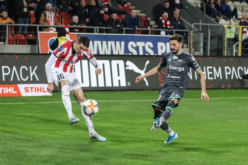 Football. PKO BP Ekstraklasa. Cracovia - Lechia Gdansk. 02.11.2019