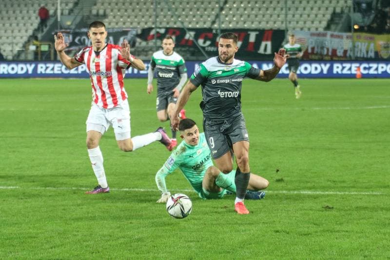 Football. PKO BP Ekstraklasa. Cracovia - Lechia Gdansk. 11.02.2022