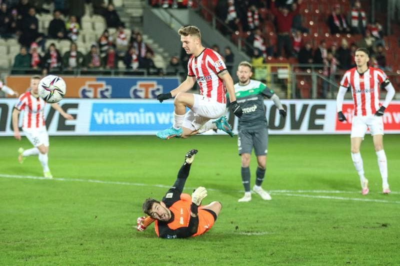 Football. PKO BP Ekstraklasa. Cracovia - Lechia Gdansk. 11.02.2022