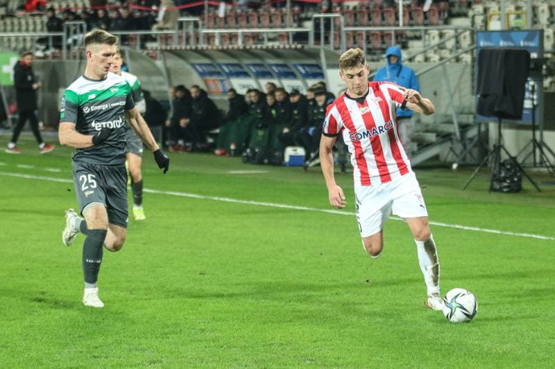 Football. PKO BP Ekstraklasa. Cracovia - Lechia Gdansk. 11.02.2022