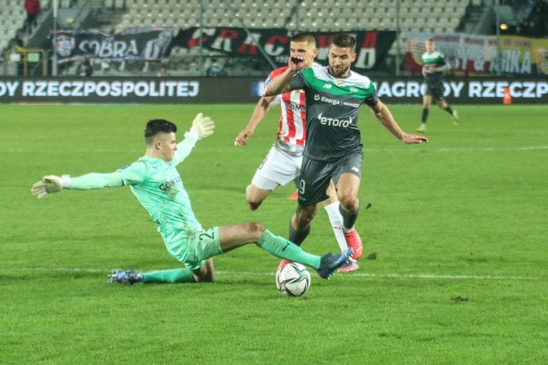Football. PKO BP Ekstraklasa. Cracovia - Lechia Gdansk. 11.02.2022