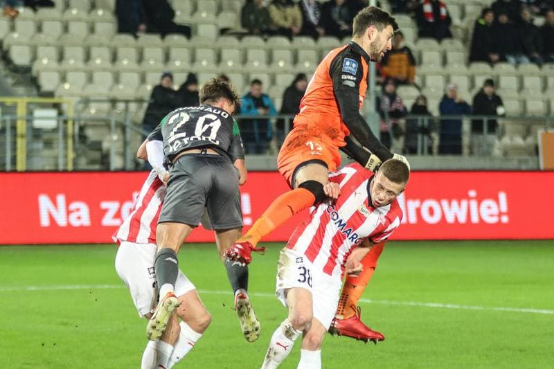 Football. PKO BP Ekstraklasa. Cracovia - Lechia Gdansk. 11.02.2022