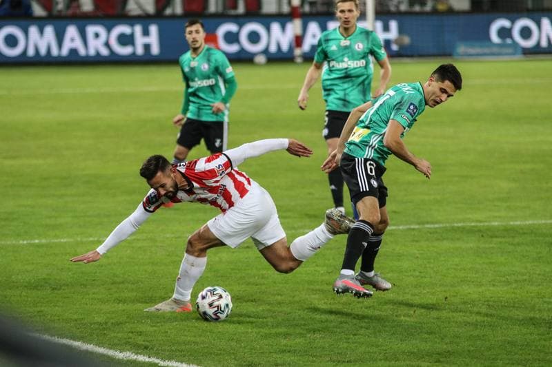 Football. PKO BP Ekstraklasa. Cracovia - Legia Warsaw. 22.11.2020