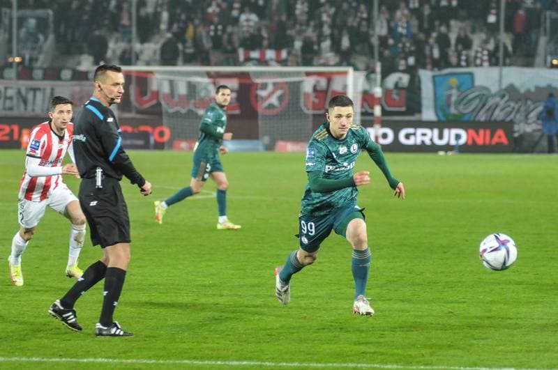 Football. PKO BP Ekstraklasa. Cracovia - Legia Warsaw. 05.12.2021