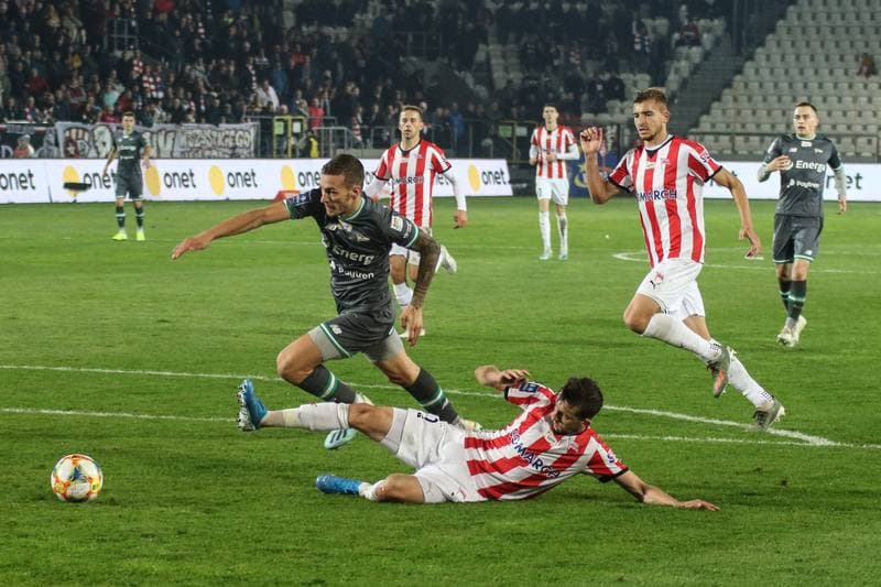 Football. PKO BP Ekstraklasa. Cracovia - Lechia Gdansk. 02.11.2019