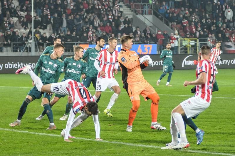 Football. PKO BP Ekstraklasa. Cracovia - Legia Warsaw. 05.12.2021