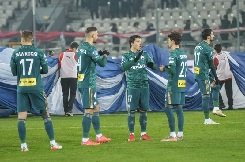 Football. PKO BP Ekstraklasa. Cracovia - Legia Warsaw. 05.12.2021