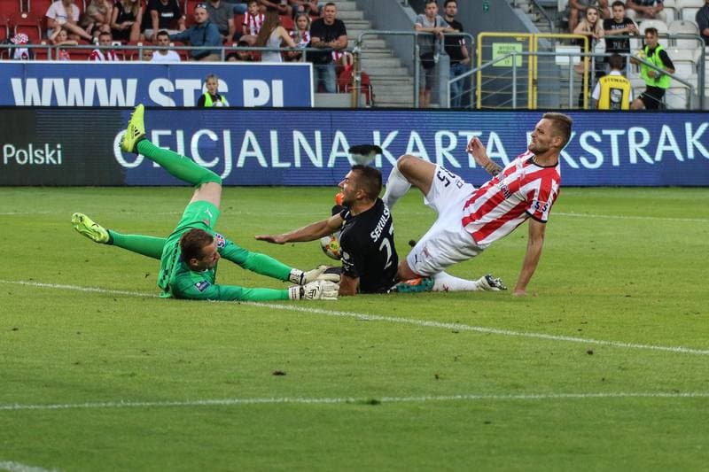 Football. PKO BP Ekstraklasa. Cracovia - LKS Lodz. 27.07.2019