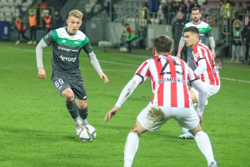 Football. PKO BP Ekstraklasa. Cracovia - Lechia Gdansk. 11.02.2022