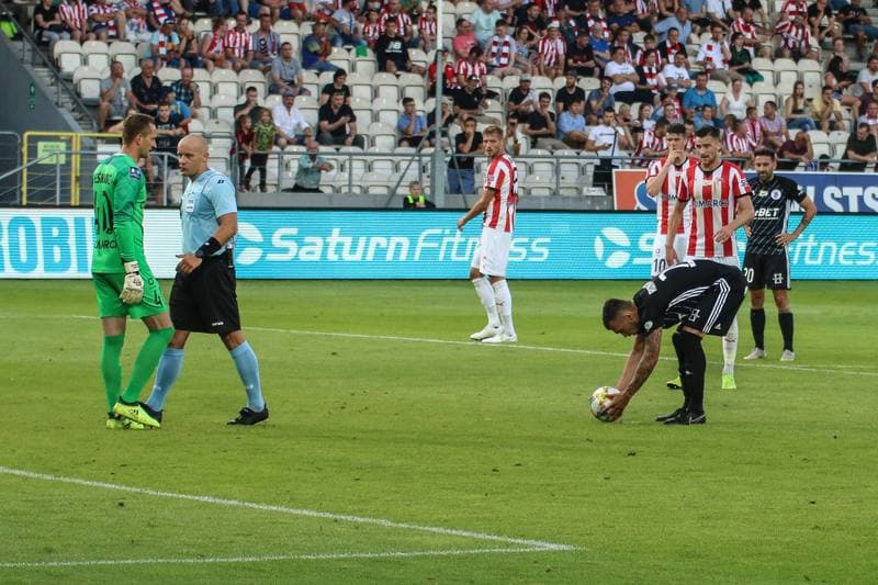 Football. PKO BP Ekstraklasa. Cracovia - LKS Lodz. 27.07.2019