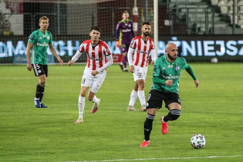 Football. PKO BP Ekstraklasa. Cracovia - Legia Warsaw. 22.11.2020