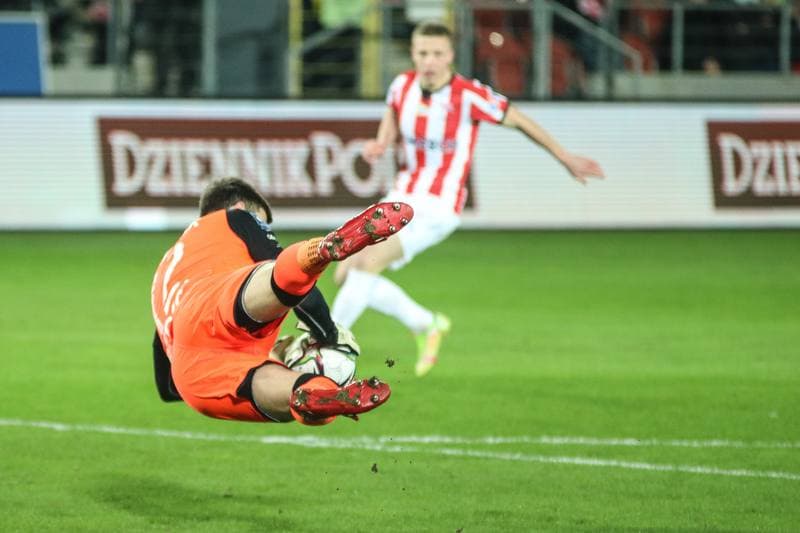 Football. PKO BP Ekstraklasa. Cracovia - Lechia Gdansk. 11.02.2022