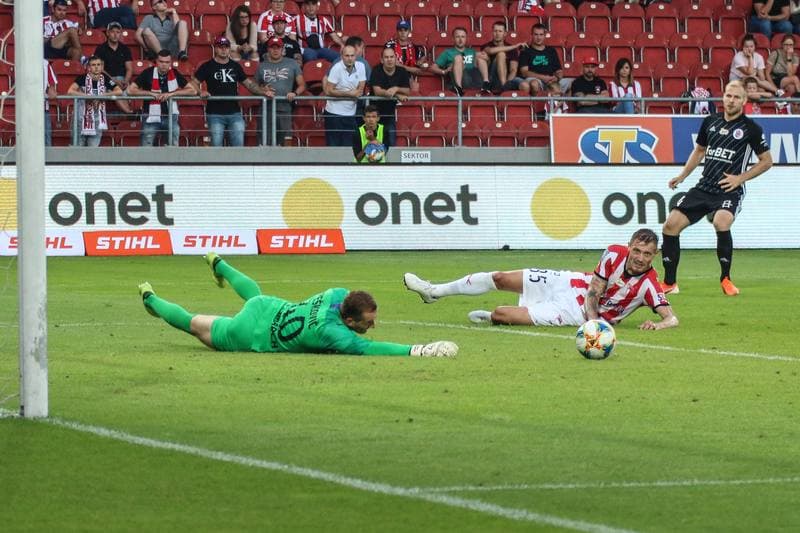 Football. PKO BP Ekstraklasa. Cracovia - LKS Lodz. 27.07.2019