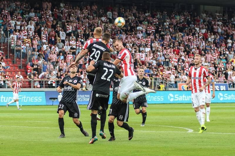 Football. PKO BP Ekstraklasa. Cracovia - LKS Lodz. 27.07.2019