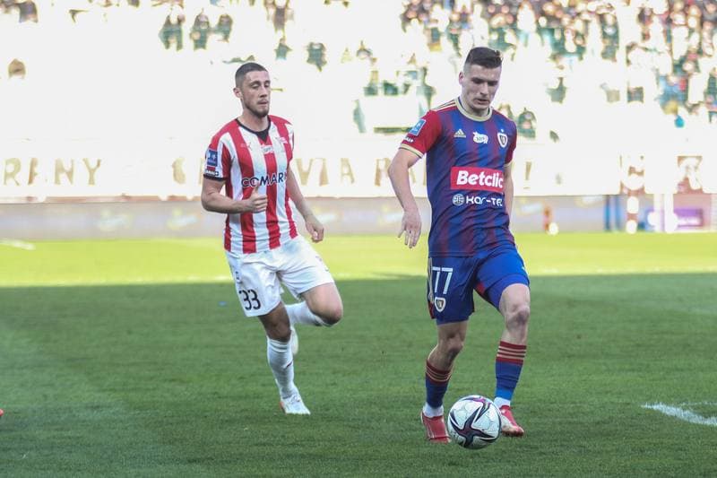 Football. PKO BP Ekstraklasa. Cracovia - Piast Gliwice. 20.03.2022