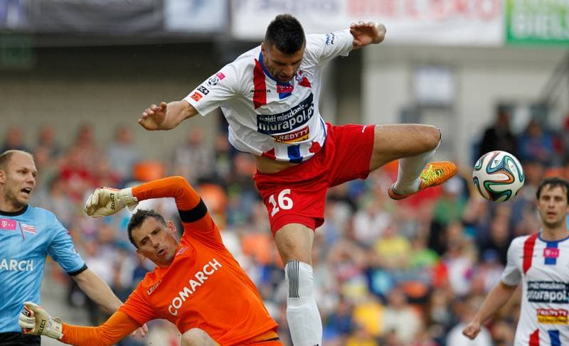 Football. T-Mobile Ekstraklasa. Podbeskidzie Bielsko Biala - Cracovia Krakow. 29.05.2015