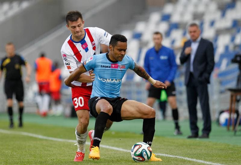 Football. T-Mobile Ekstraklasa. Podbeskidzie Bielsko Biala - Cracovia Krakow. 29.05.2015