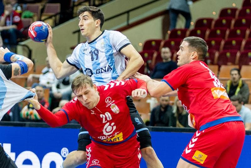 Handball. IHF World Men's Championship. Serbia - Argentina. 21.01.2023