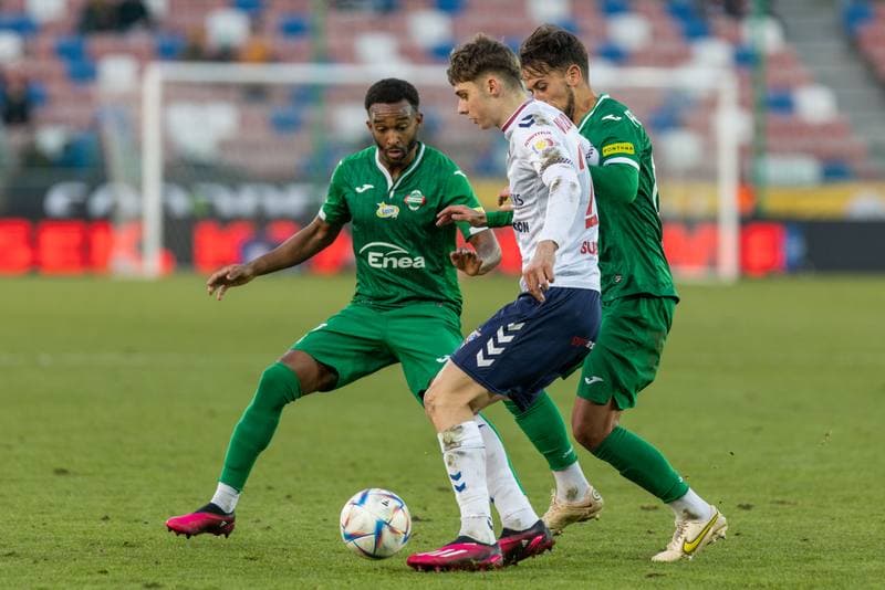 Football. PKO BP Ekstraklasa. Gornik Zabrze - Radomiak Radom. 12.02.2023