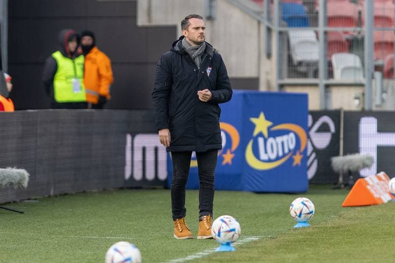 Football. PKO BP Ekstraklasa. Gornik Zabrze - Radomiak Radom. 12.02.2023