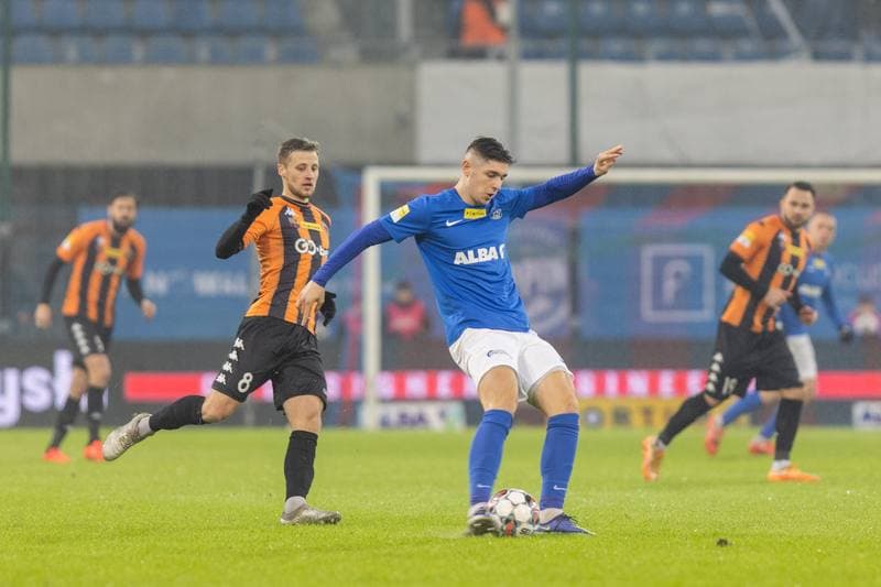 Football. Fortuna I Liga. Ruch Chorzow - Chrobry Glogow. 11.02.2023