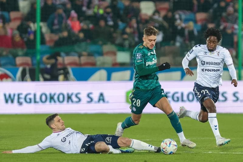 Football. PKO BP Ekstraklasa. Gornik Zabrze - Legia Warsaw. 04.03.2023