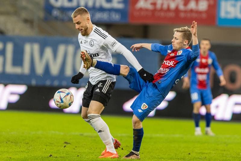 Football. PKO BP Ekstraklasa. Piast Gliwice - Legia Warsaw. 19.02.2023