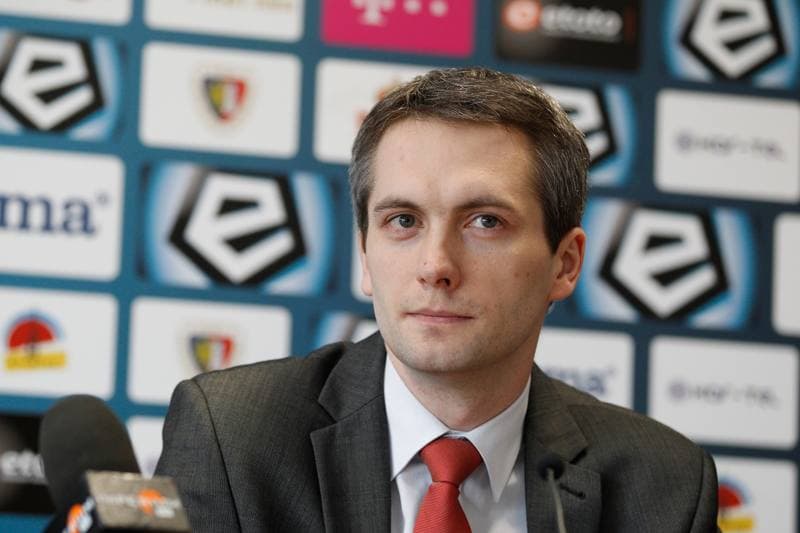 Football. Piast Gliwice. Press Conference. 21.03.2017
