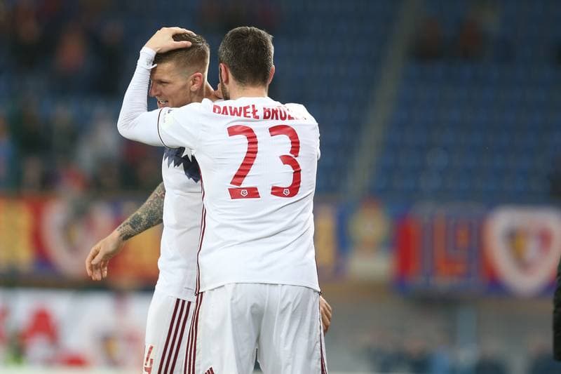 Football. Lotto Ekstraklasa. Piast Gliwice - Wisla Krakow. 04.03.2017