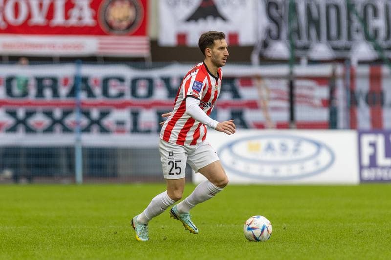 Football. PKO BP Ekstraklasa. Piast Gliwice - Cracovia Krakow. 25.02.2023